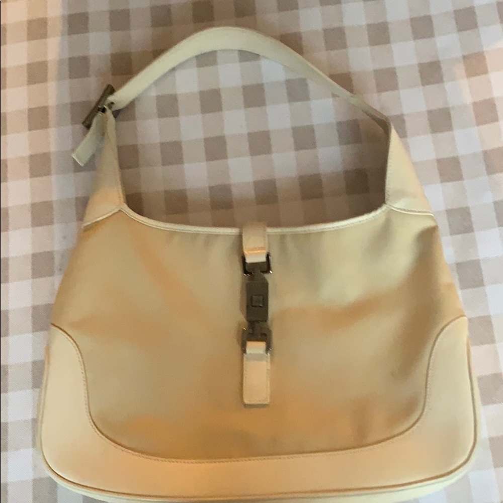 Gucci Leather Jackie-O Hobo Bag
